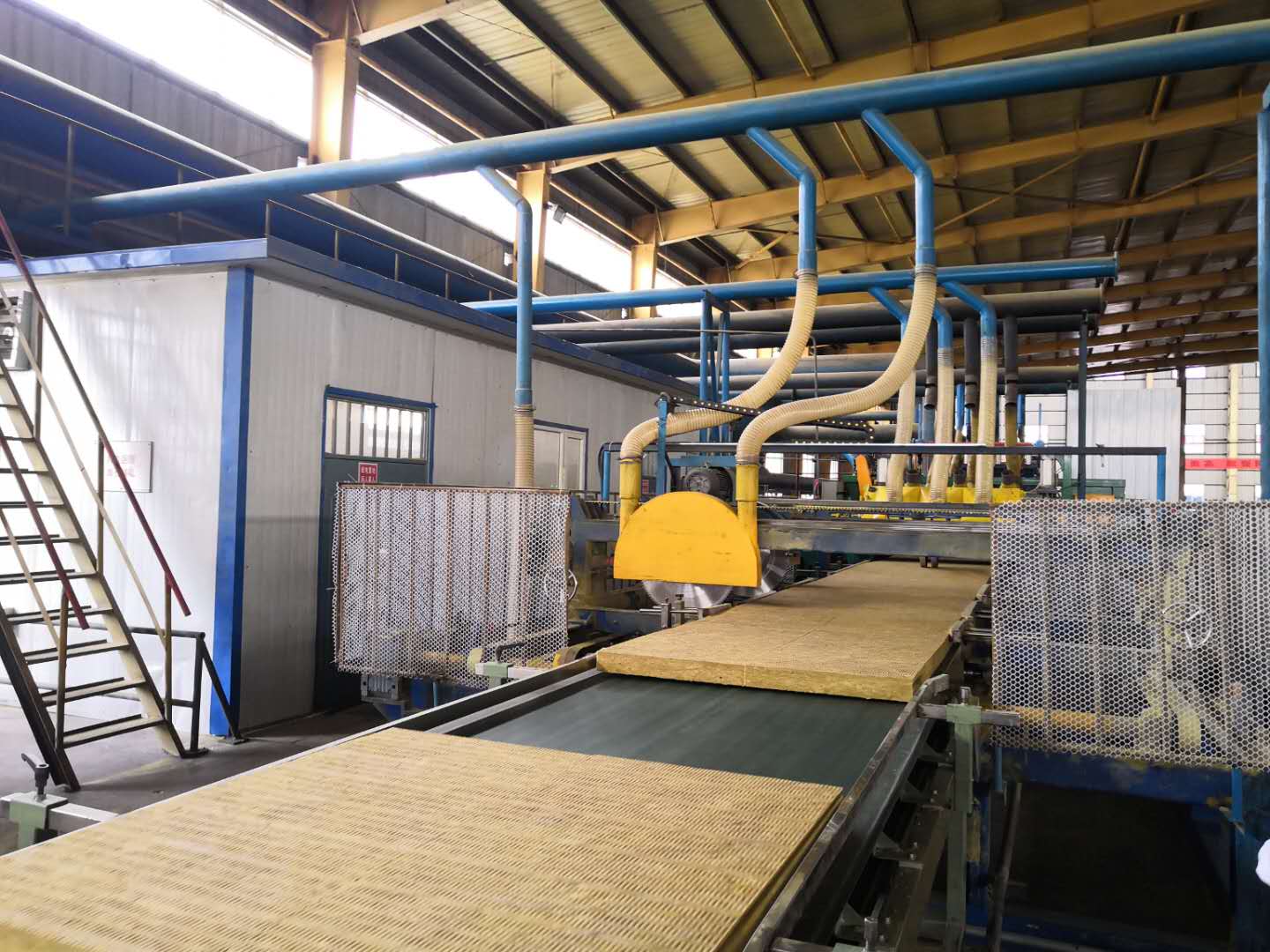 Meibao rockwool sandwich panel production line supplier for rock wool-1